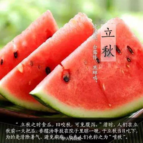 立夏吃点瓜还是立秋吃瓜,立秋瓜味鲜——瓜果时节的饮食智慧